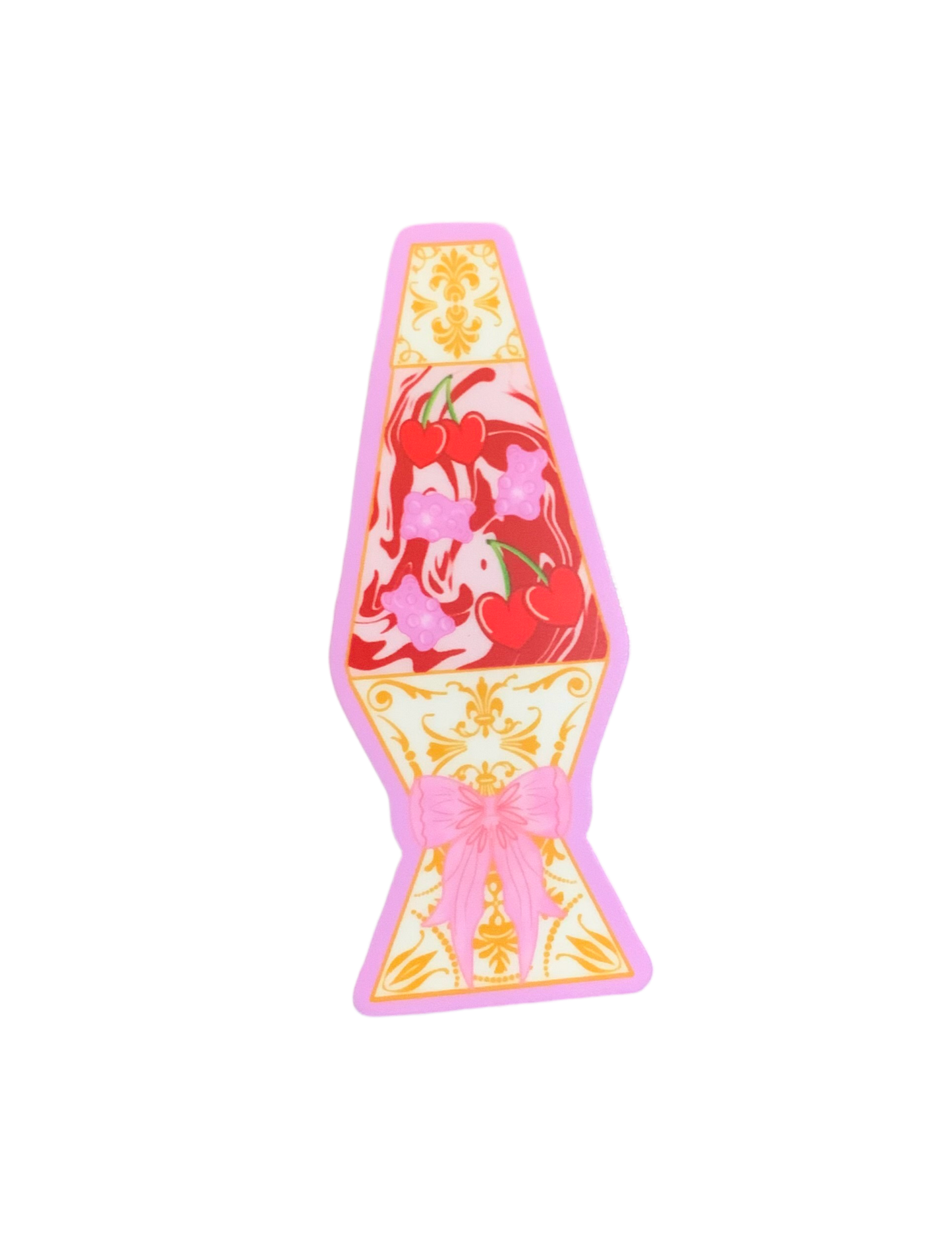 Coquette lava lamp