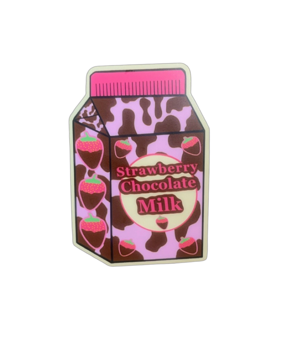 Strawberry chocolate milk